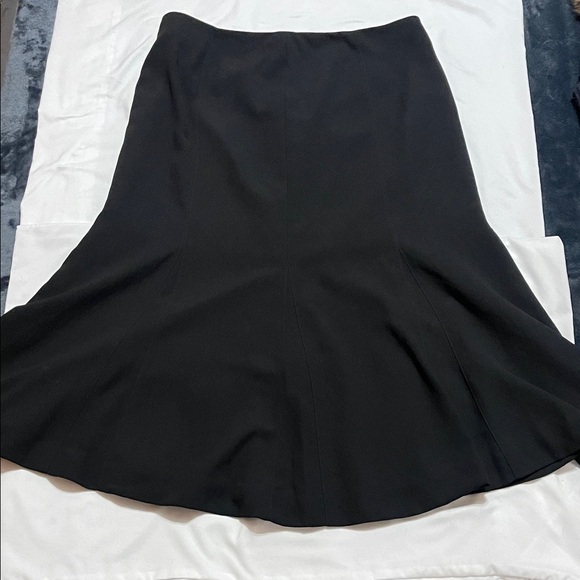 Nygard Collection Black Skirt - Size: 12 Petite - Picture 2 of 15